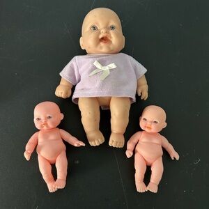Baby dolls lot of 3 toys